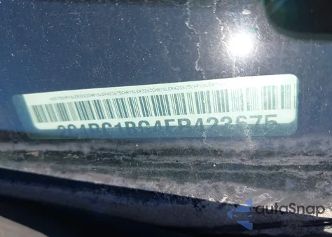 2014 Chrysler Town & Country Touring из США, поврежденный, VIN 2C4RC1BG4ER423675